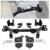 ECOTRIC front assembly overview showing lift and improved clearance