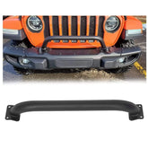 ECOTRIC front brush guard installed on Jeep Wrangler JL showing full protection