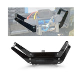 ECOTRIC front view of mounting plate showing secure fit benefit