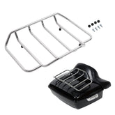 ECOTRIC front view trunk rack showing sleek chrome and added cargo area