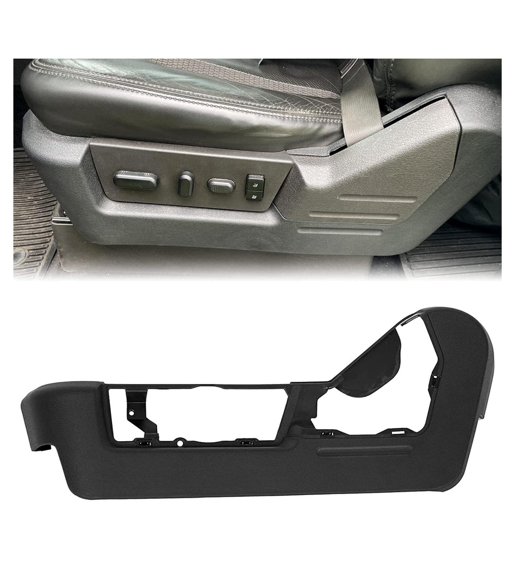 ECOTRIC left seat bezel front view showing clean replacement and precise fit