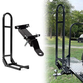 ECOTRIC front view of rear grab bar showing sleek profile and strong support