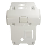 ECOTRIC skid plate front view showing durable guard and clean fit benefit