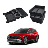 ECOZEN front console view showing tidy double-layer organizer benefit