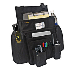 ECWKVN front view hanging organizer showing tidy mobile office benefit