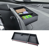 EDBETOS front view of tray showing clean dashboard storage benefit