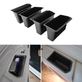 EDBETOS front door handle box showing neat extra storage and easy reach