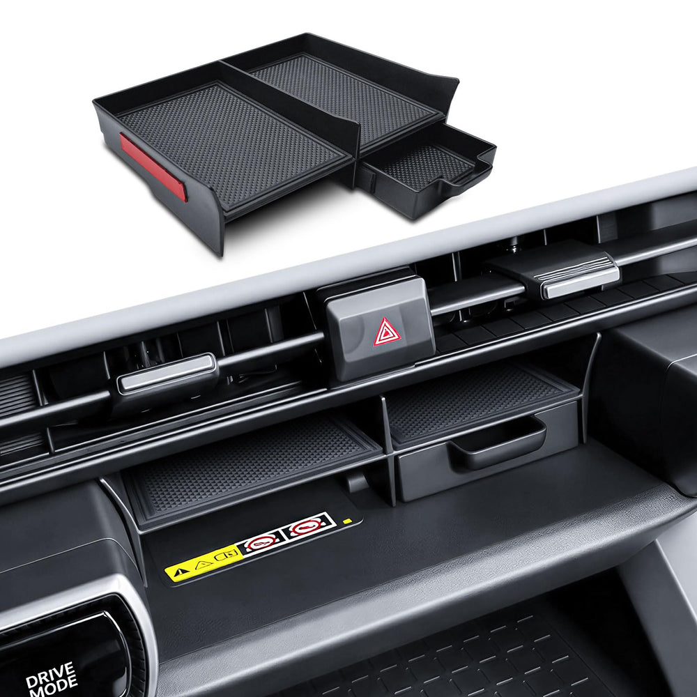 EDBETOS front view showing organizer fit and OEM look benefit