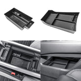 EDBETOS front view of the two-piece console organizer showing fit and finish for Rogue