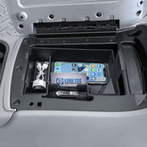 EDBETOS front profile of organizer showing neat compartment layout and improved access