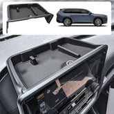 EDBETOS front view dash tray showing clean fit and added storage benefit