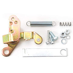 Edelbrock adapter closeup with included hardware demonstrating precise fit and durability