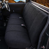 EDIETH front view bench seat cover showing full coverage and neat fit