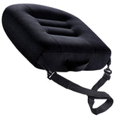 EDIETH front view booster seat showing shape and black mesh, comfortable posture support