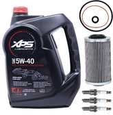 THE EDWARDS MOTORSPORTS & RVS COMPANY XPS oil gallon front label showing product clarity and fit