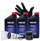 THE EDWARDS MOTORSPORTS & RVS COMPANY kit box showing included oil and parts for quick service