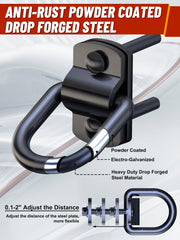 EilxMag installation hardware laid out for easy bolt-on setup and quick install