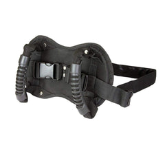 EKDJKK front view of rear handle showing secure grip benefit