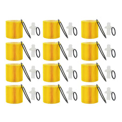 EKIONBY front packaging yellow oil filter showing product ID and easy selection benefit