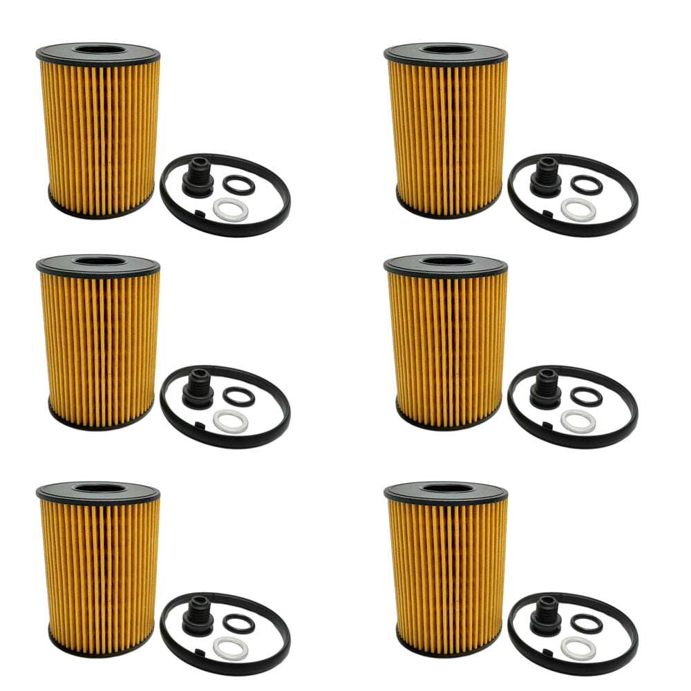 EKIONBY front view of six packaged filters showing reliable replacement supply