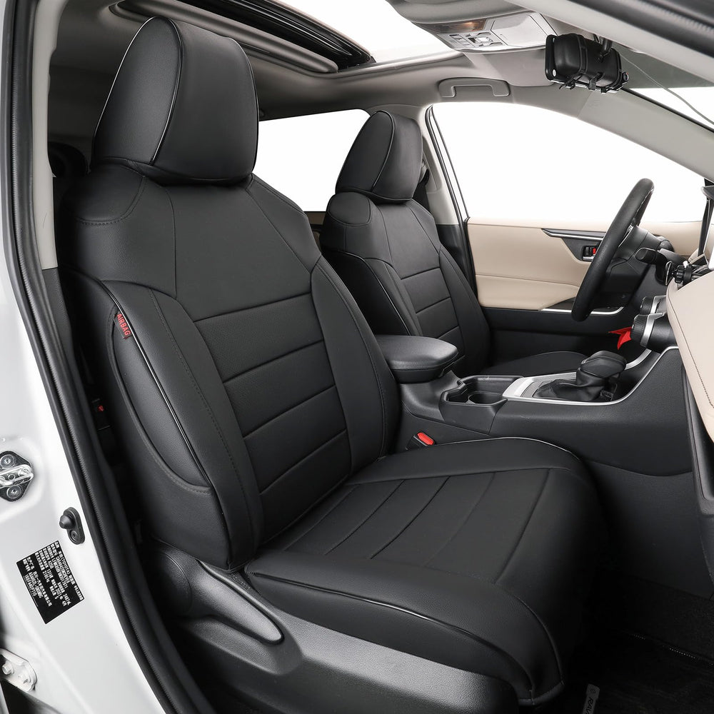 EKR front seat view showing precise fit and upgraded cabin look