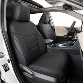 EKR front seat view showing precise fit and upgraded cabin look