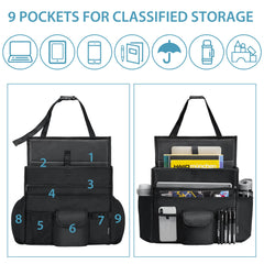 Elantrip padded tablet pocket close-up protecting devices while driving