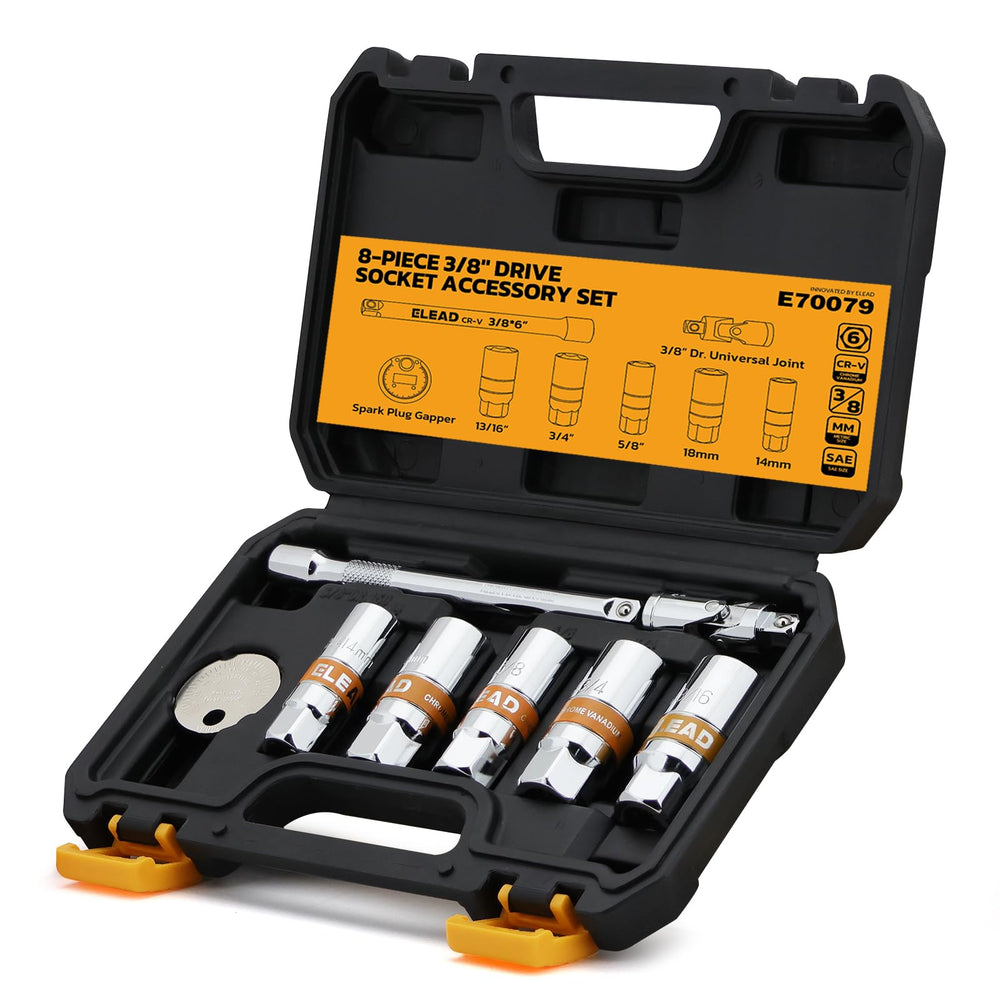 ELEAD front layout showing all 8-piece set for versatile repairs