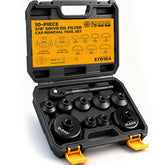 ELEAD front packaging showing complete oil filter socket kit and benefits