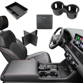 ELECFRESH front console overview showing organized compartments and easy access