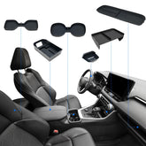ELECFRESH center console front view showing neat organization and quick access