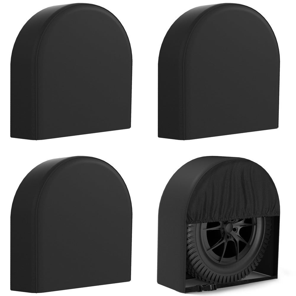 eletecpro front packaging view showing four black tire covers protecting wheels