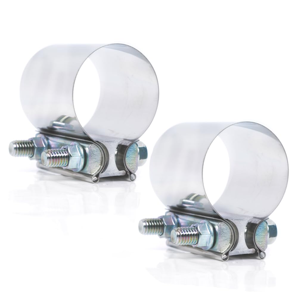 eLifecenter front view of 3-inch clamp showing durable stainless finish and quick fit benefit