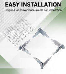 ELITEWILL included screws and hardware for fast, tool-friendly installation