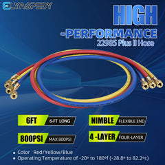 Elyaspedy close-up brass fittings with knurled nuts for secure, leak-resistant connections