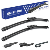 EMITHSUN front packaging showing 22 inch blades and OEM fit benefits