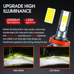 EMuna 880 fog light closeup demonstrating compact design and clarity