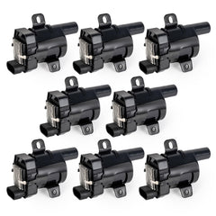 ENA round ignition coil pack front view showing robust housing and easy fit