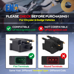 ENA coil pack side profile displaying durable housing and mount