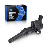 ENA coil pack front view showing housing and terminals, easy direct-fit