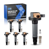 ENA front packaging showing complete coils and plugs kit, clear compatibility benefit