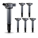 ENA ignition coils front pack showing six coils and benefits of complete set