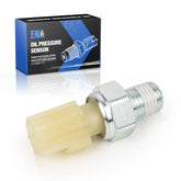 ENA oil pressure sensor front view showing compact durable body and fit