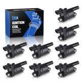 ENA front view of round coil pack showing fit and immediate replacement benefit