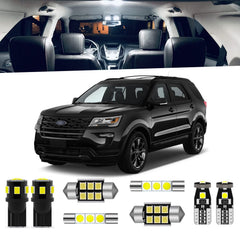 ENDPAGE kit front packaging showing complete 11-piece LED set and benefits