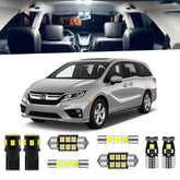 ENDPAGE front packaging showing 15-piece Odyssey LED kit and benefits