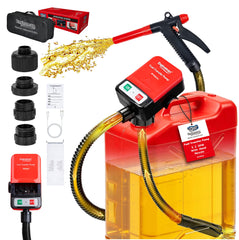 ENGINEMAN front packaging showcasing pump features and fast transfer benefit