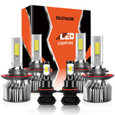 ENJOYAKOM front packaging showing complete six-piece LED kit and benefits