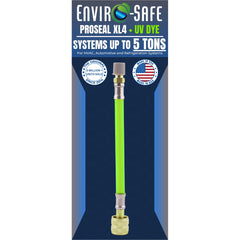 Enviro-Safe front packaging showing cartridge and usage benefits