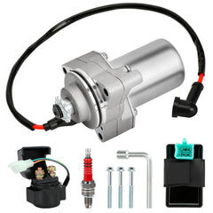 EOPOAYI starter motor front view showing durable housing and reliable crank power